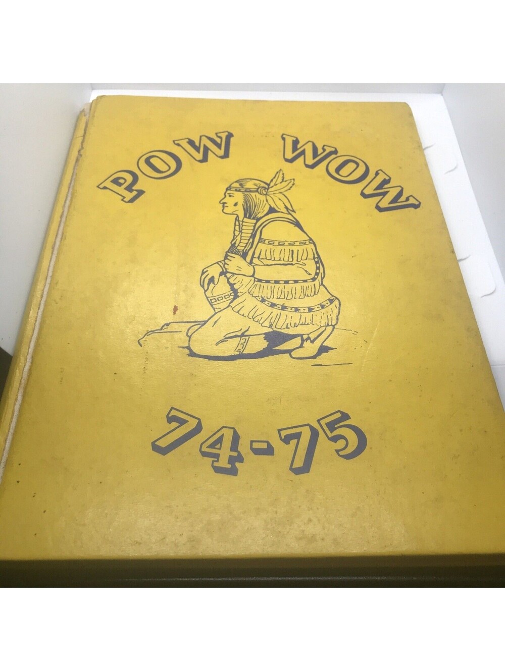 ORIGINAL 1975 74-75 Cherokee POW-WOW Junior High School Orlando Florida Yearbook